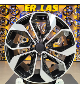4 Adet SONIC 7702 7.5*17 4*100 ET35 73.1 BLACK JANT (Takım)
