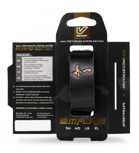 Gruv Gear FW1-MKHEE-SM FretWrap MKH Empire Edition (Small) Matthew Kiichi Heafy İmza Serisi, 4 Telli Bas ve 6 Telli Gitar Uyumlu