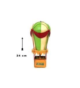 Dekoratif Metal Sıcak Hava Balonu C0721