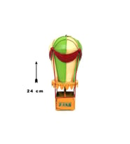 Dekoratif Metal Sıcak Hava Balonu C0721
