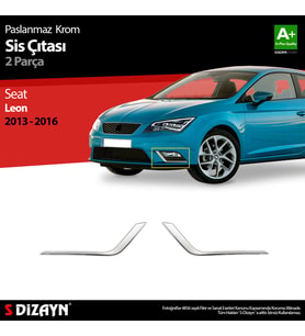 Seat Leon Krom Sis Farı Çerçevesi 2 Prç. 2013-2016