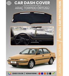 MAZDA 323 (1991-1995) Torpido Örtüsü Ön Panel Halısı Torpido Koruma Özel Kesim Kaymaz Hızlı Montaj