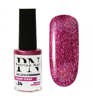 Stamping oje "Tramp Stamp" 34 Fuşya Parlak 8 ml