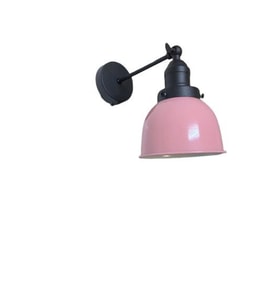 Rsylight Retro Metal Dekoratif Rustik Pembe Mafsallı Duvar Aplik (Çok Renkli)