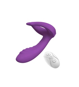 REAM Kablosuz Kumandalı Çiftlere Özel Penis Vajina Göğüs Ucu Masaj Vibratör