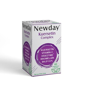 Newday Kuersetin Complex 60 Vejetaryen Kapsül