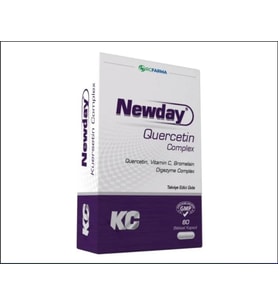 Newday Kuersetin Complex 60 Vejetaryen Kapsül