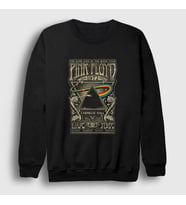 Presmono Unisex Siyah Carnegie Hall Pink Floyd Sweatshirt 348561tt