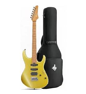 Donner DST-700 Elektro Gitar (Gold)