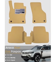 DACİA DUSTER (2018-2024) Uyumlu EVA Paspas Tam Set–Araca Özel,Su Geçirmez,Kolay Montaj