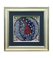 e38 EL İŞÇİLİĞİ ÇİNİ TABLO 34*34 CM - 6283