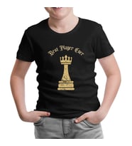 Best Player Ever of the Chess Siyah Çocuk Tshirt