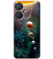 Vivo Y27 Kılıf HD Desen Baskılı Kılıf - Cosmos