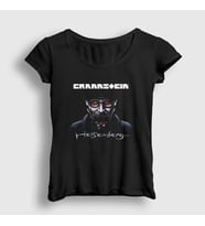 Presmono Kadın Siyah Heisenberg Rammstein T-Shirt 105307tt