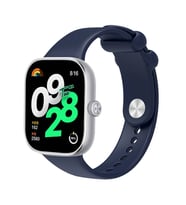 Xiaomi Redmi Watch 4 Uyumlu Kordon Silikon Spor Geçmeli Zore KRD-109 Kayış