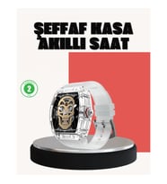 Mey İthalat® Bluetooth Arama Özellikli Akıllı Saat Çok Fonksiyonlu
