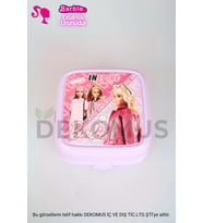 LİSANSLI BARBIE 2 KATLI BESLENME KUTUSU *SMART LUNCH BOX* INSPIRE (Lila)