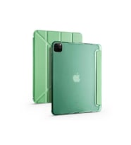 Apple Ipad Pro 4. Nesil M2 2022 11 Inç Uyumlu Kalemlikli Tablet Kılıfı (Açık Yeşil)