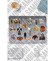 Yüzüklerin Efendisi Temalı Sticker Etiket Seti - Lord Of The Rings Sticker - Laptop Notebook Telefon