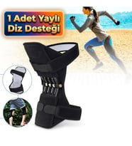 1 Adet Yaylı Diz Desteği Dizlik Bacak Destekleyici Fitness Spor Egzersiz Aleti Yaylı Diz Kuvvetlendi