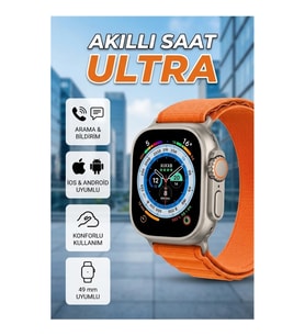 49 mm Uyumlu Akıllı Saat Kumaş Kordon – Ayarlanabilir Hafif ve Dayanıklı Bileklik