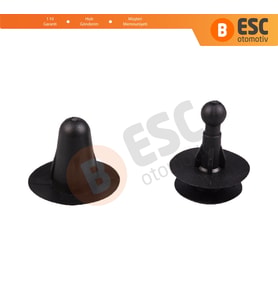 Isuzu Mazda Toyota için 10 Adet Kapı Panel Klips Siyah 8942264920