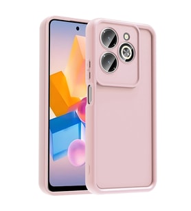 Infinix Hot 40i Uyumlu Kılıf Kamera Korumalı Zore Ananas Kapak
