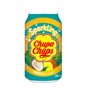 Chupa Chups Tropical Flavoured Sparkling Drink 345ml