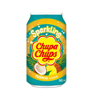 Chupa Chups Tropical Flavoured Sparkling Drink 345ml