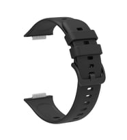 Microsonic Huawei Watch Fit 2 Kordon, Silicone Sport Band Siyah