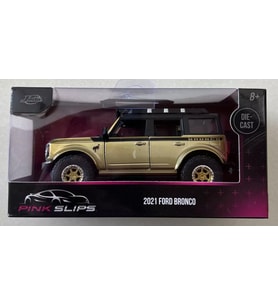 JADA PINK SLIPS 2021 FORD 1/32  GOLD Model Araba (Altın)