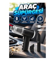 Yeni Nesil Mini Vakumlu Araç Süpürgesi Şarjlı El Süpürgesi 4000mAh
