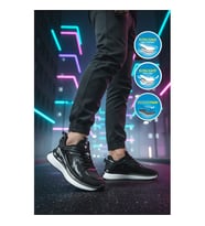 Pierre Cardin PCI-10105 M Siyah Erkek Spor Ayakkabı