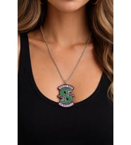 Riverdale South Side Serpents Temalı Anime Kolye I Unisex Yetişkin Kolye