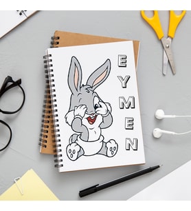 Bugs Bunny Defteri Kişiye Özel