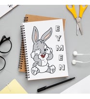 Bugs Bunny Defteri Kişiye Özel