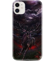 Apple iPhone 11 12 13 Mini Kılıf Desemli Silikon Dark Deer 1786