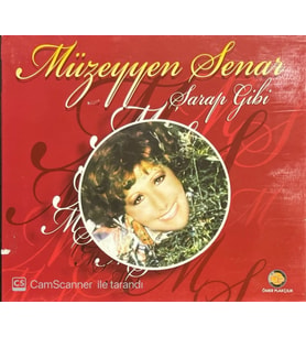 (Plak Değildir CD dir) CD Müzeyyen Senar Şarap Gibi CD (Karışık)