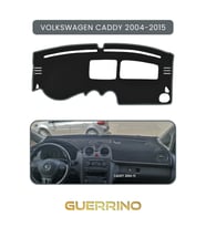 VOLKSWAGEN Caddy (2004-2015 )TORPİDO KORUMA HALISI GRİ KENAR
