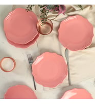 Keramika Pembe Romeo Pasta Tabağı 21 Cm 6 Adet - 550