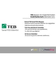 PrestaShop - TEB Sanal POS Modülü