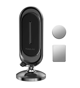 KUULAA Universal Mıknatıslı Standlı Cep Telefon Araç Tutucu Aluminum-(5775) - SSSSSS5266-2389