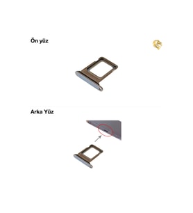 Uyumlu İphone 13 Pro Sim İç Yuvası Tekli Mavi Sim yuvası sim tepsisi sim aparatı yeni sim yuvası tekli sim tepsisi sim çekmecesi