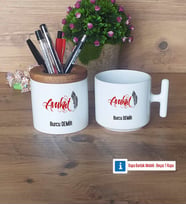 Avukat Kalemlik, Kupa Bardak T Kişiye Özel Hediye (Model 1)