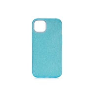 Apple iPhone 13 Mini Uyumlu Kılıf Zore Shining Silikon (Mavi)