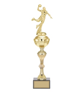 ODAK KUPA - Figürlü Kupalar - Hentbol Figürlü Kupalar FG-061 C - 46 cm