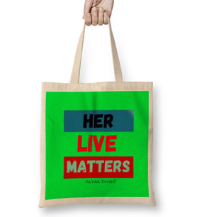 Her Life Matters Ma’Khia Bryant Bez Çanta Uzun Saplı