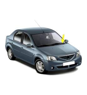 Dacia Logan 2005-2012 Silecek Kolu Ön Cam Sol Sürücü Tarafı