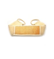 Doğal Kabak Lifi Banyo Hamam Uzun Sırt Kesesi İp Saplı 11x71 cm.