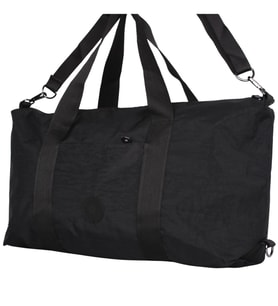 Bagacar UR6021 Siyah Klinkır Kumaş Plaj Spor ve Seyahat Çantası